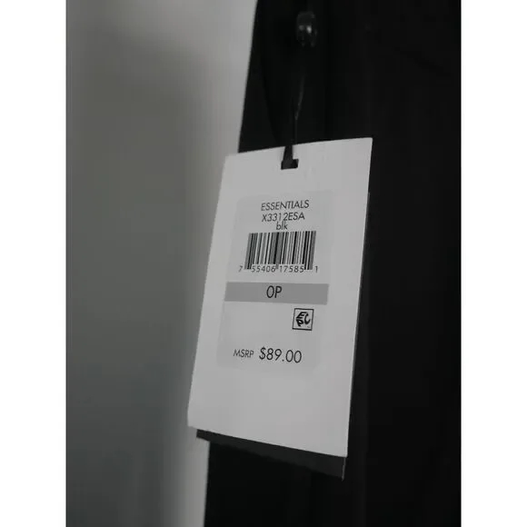 DKNY Women's Midi Rise Skinny Petite Essex Pants Black 0P - Picture 4 of 11